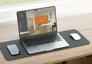 le market desktop mockup